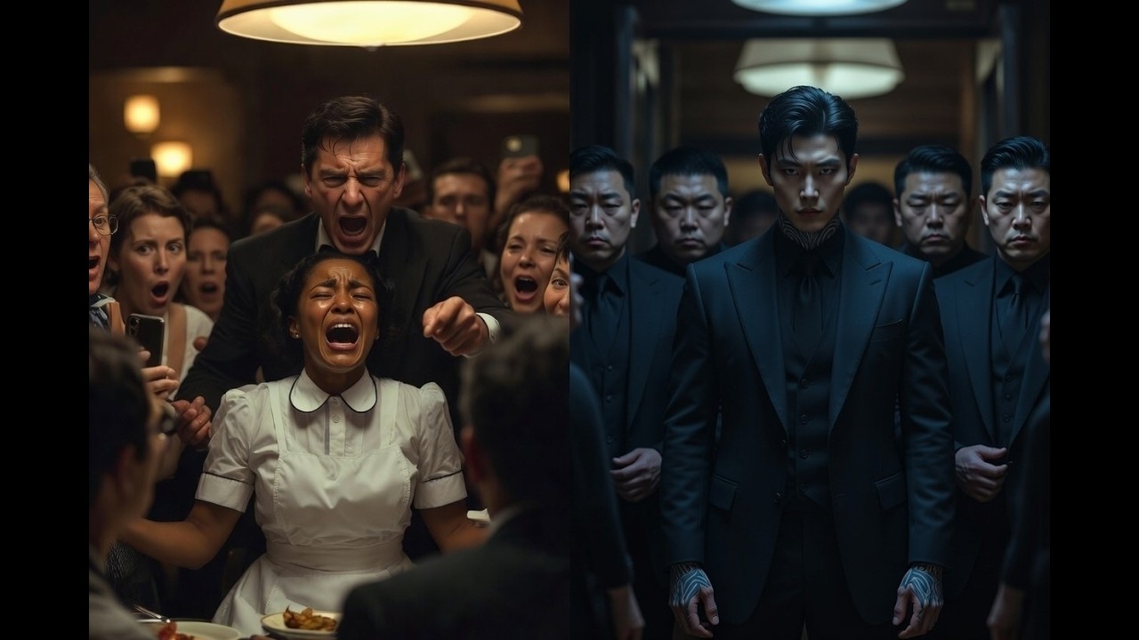 He Humiliated the Waitress in Front of Everyone — Then the Mafia Boss Called Her “My Wife”