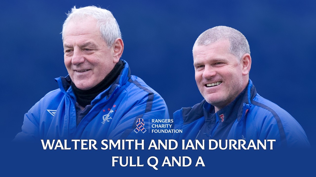 Rangers Legends Walter Smith and Ian Durrant talk about their Rangers careers and in Full Q and A
