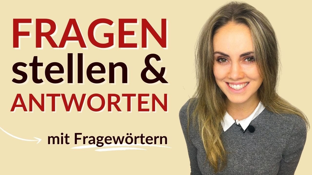 Auf Spanisch jemanden etwas fragen - Spanische Fragewörter // Vamos Español