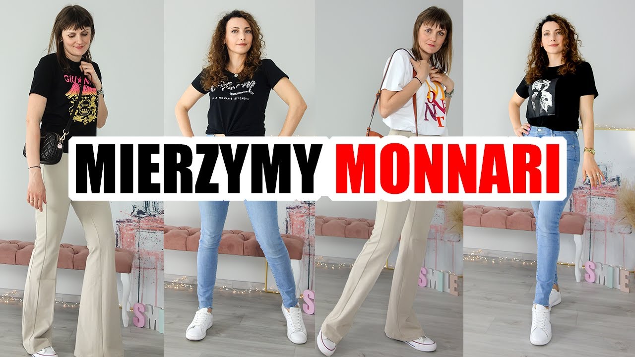 Monnari ma takie koszulki?😮🤩HAUL: Mierzymy te same koszulki 👚👕🎽z Monnari na dw&oacute;ch sylwetkach.