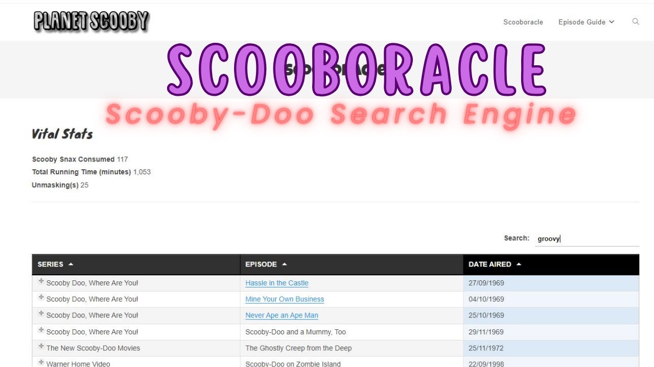 Scooboracle - Channel Update