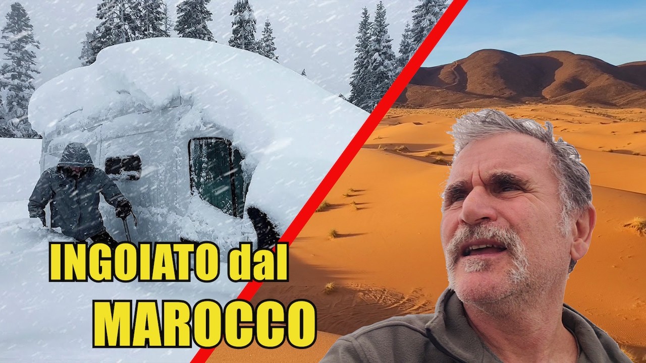 Dal Mediterraneo al Sahara in Fiat Panda, cosa va storto?