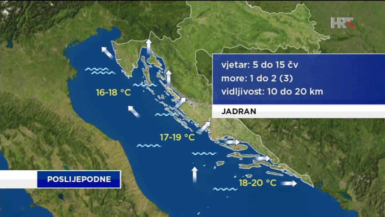 HRT 1 Vremenska prognoza-Novo ruho 18. svibnja 2016.
