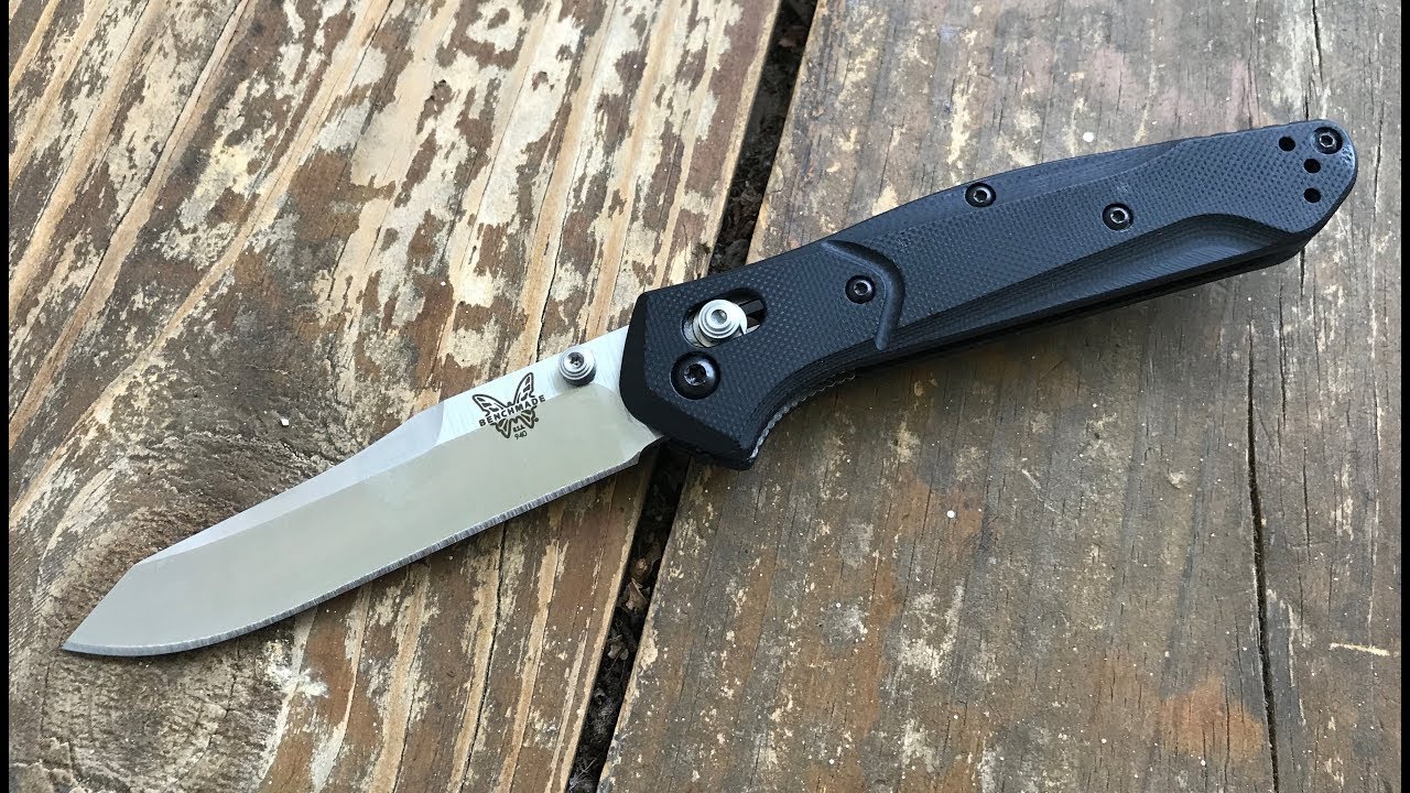 Карманный нож Benchmade 940-2: краткий обзор Shabazz