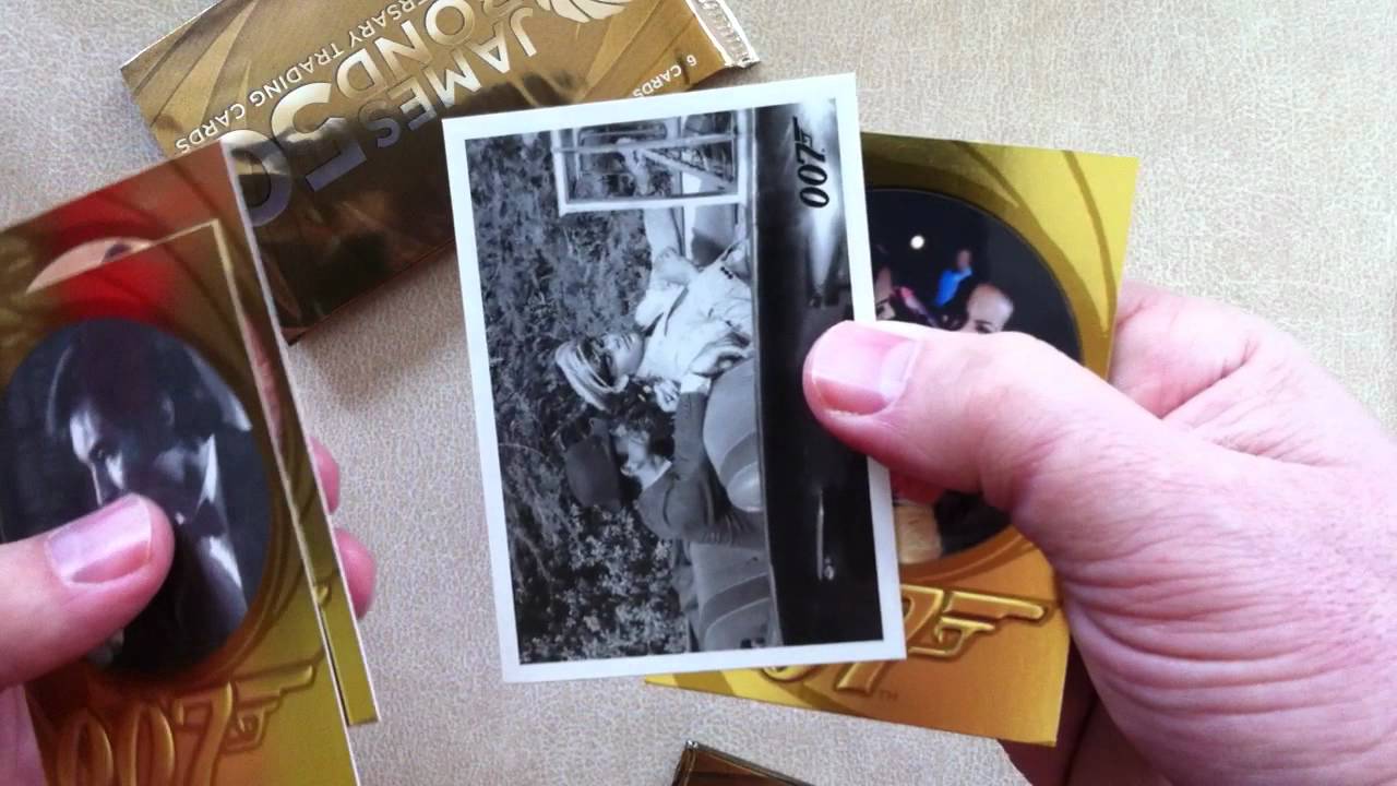 Opening a Box of James Bond 50th Anniversary cards - Part 2