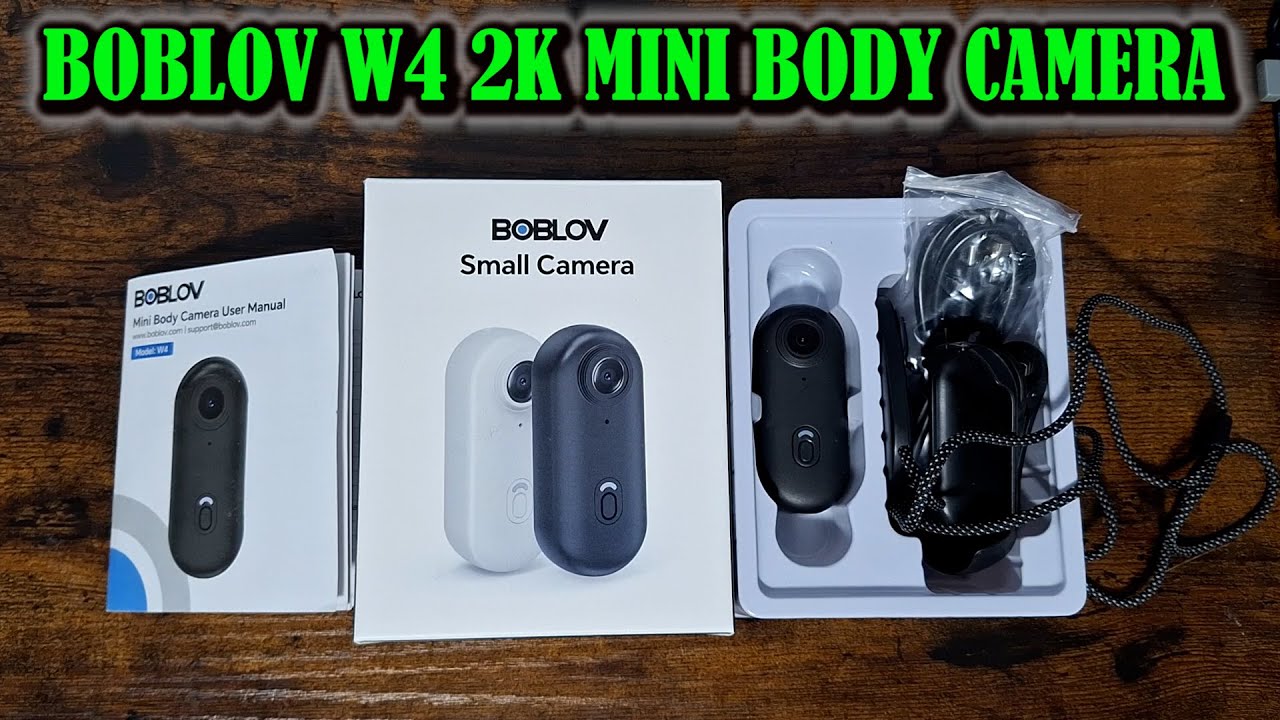 ОБЗОР И ТЕСТОВЫЕ МАТЕРИАЛЫ МИНИ-КАМЕРЫ BOBLOV W4 2K (10725)