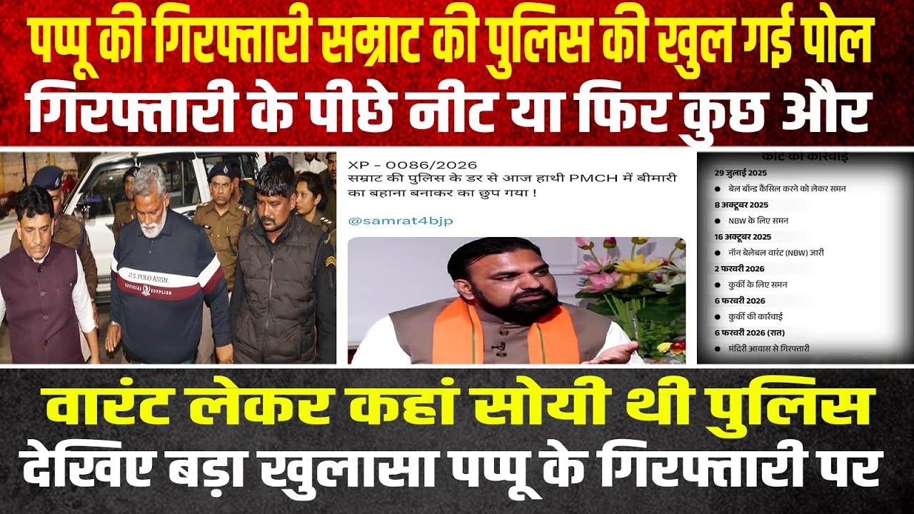 पप्पू यादव के पीछे कौन पड़ा है देखिए बड़ा खुलासा 