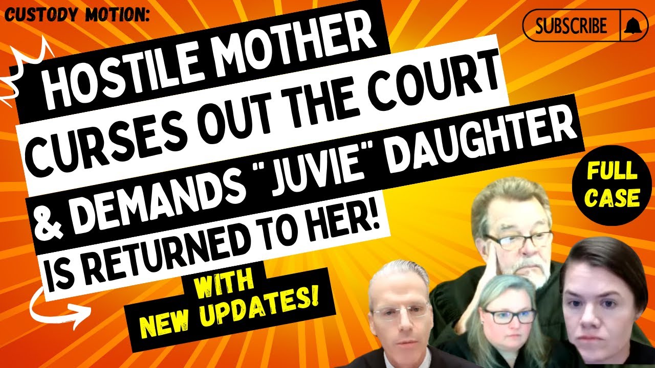 Hostile Mother CURSES Out The Court & DEMANDS 