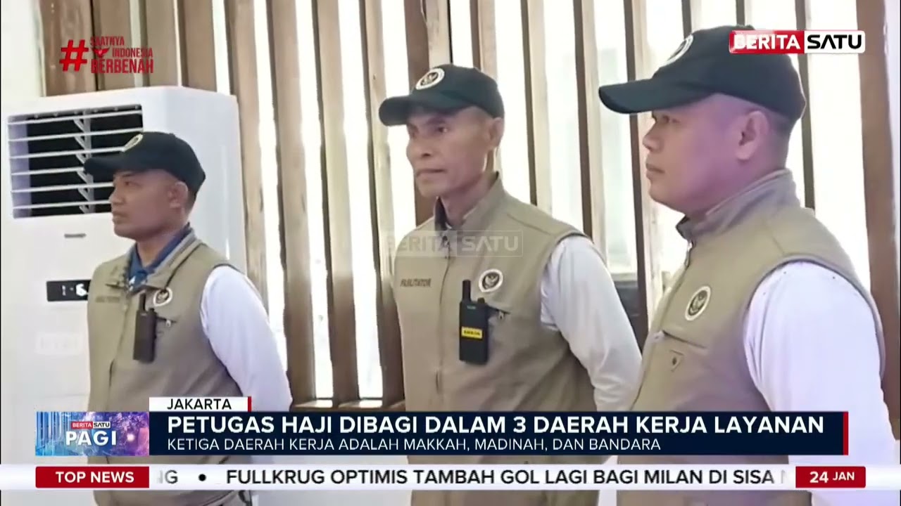 Petugas Haji Dibagi 3 Daerah Kerja: Mekah, Madinah, & Bandara 
