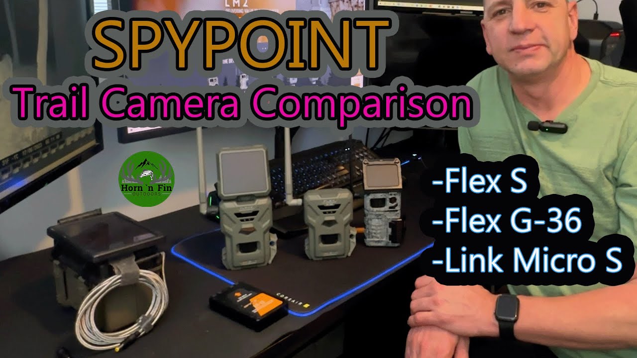 Сравнение камер SPYPOINT Trail (Flex S, Flex G-36, Link Micro S)