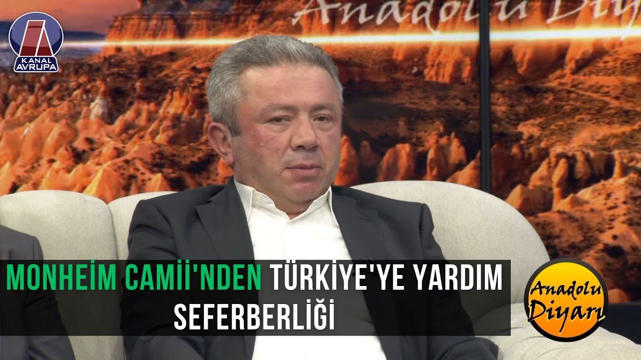 Monheim Camii'nden Türkiye ' ye Yardım Seferberliği - ANADOLU DİYARI 23.02.2023