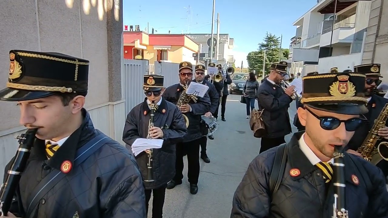 Marcia Marchesina Banda di Triggiano 19/11/23 Adelfia Processione di San Trifone