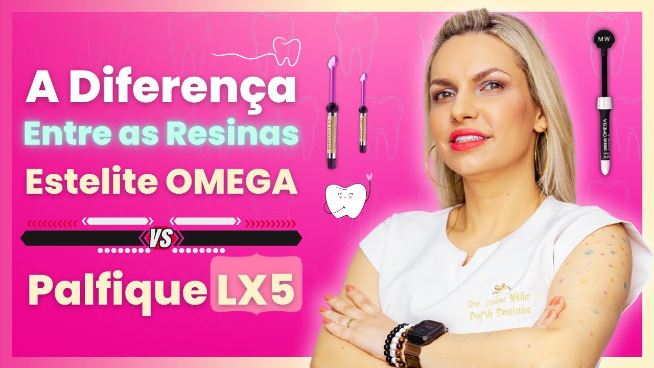 A Diferença entre as Resinas Estelite Omega e Palfique LX5 - #resinacomposta #facetasderesina