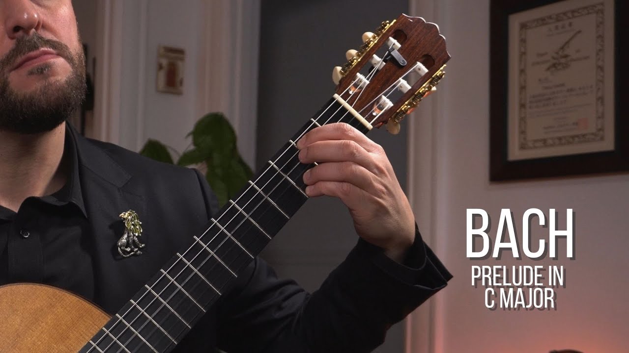 Bach: Prelude in C Major, BWV 846 (Tariq Harb, guitar)