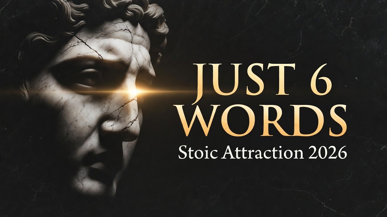Just Say These 6 Words and You'll Attract Any woman in 2026 | Stoicism