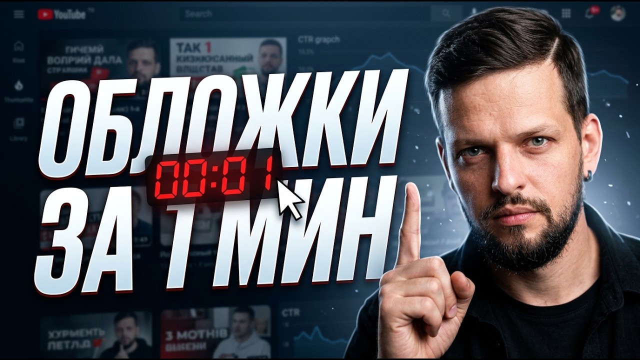 Как сделать кликбейтное превью для YouTube Видео за минуту