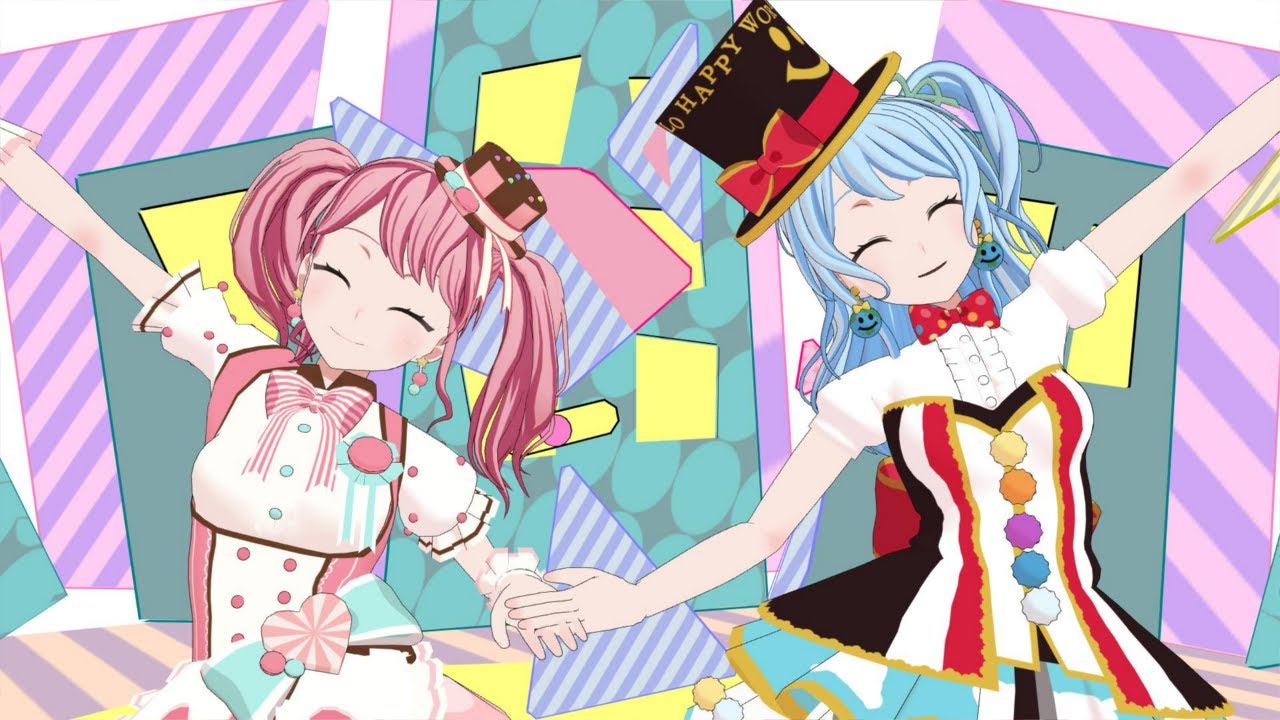 {Bandori MMD} Viva Happy