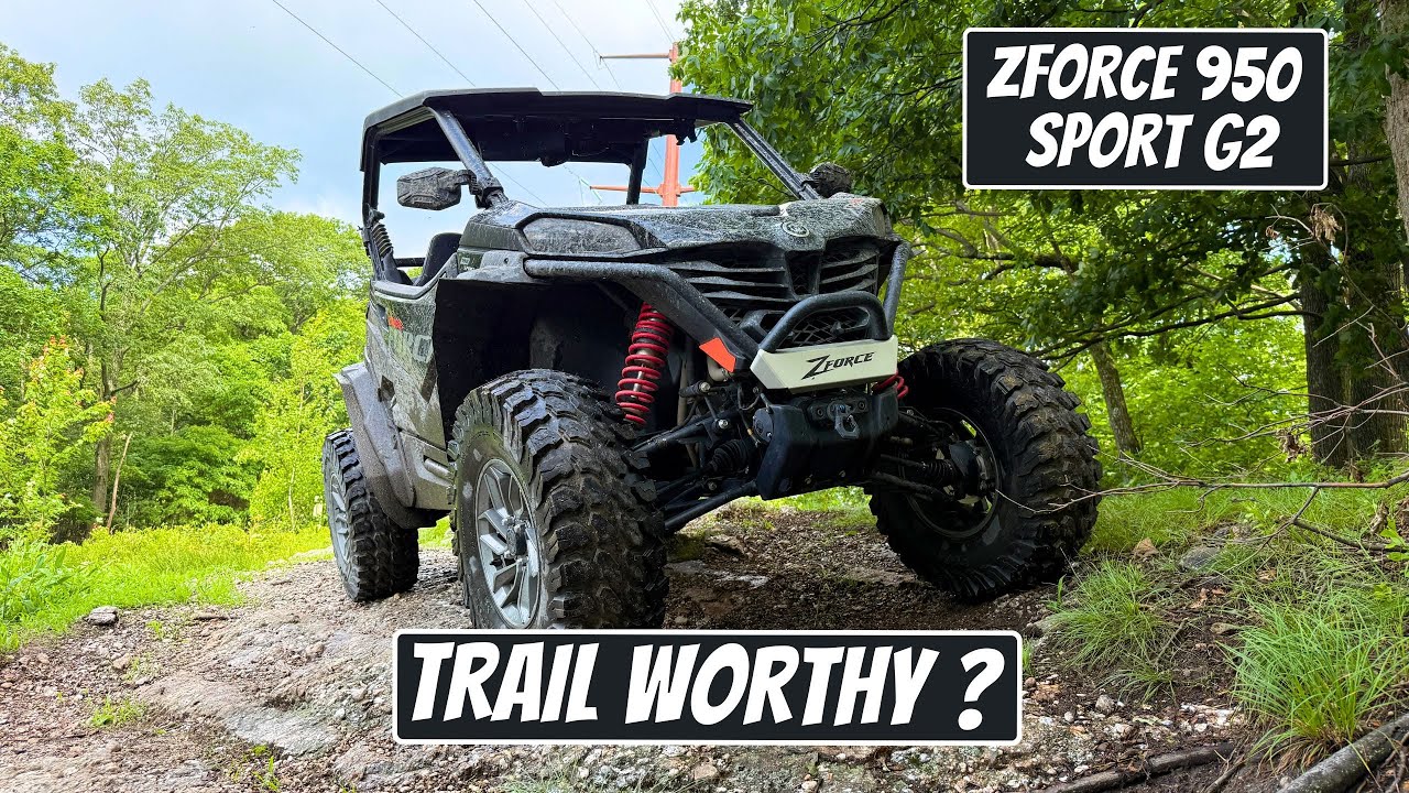 Is The CFMoto ZForce 950 Sport G2 TRAIL Worthy? LET’s Find OUT