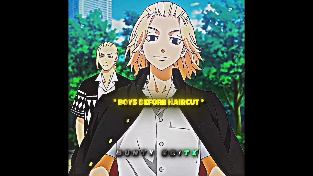 HAIRCUT ☠️ 🥶[ Tokyo Revengers ] #kisaki #takemichi#tokyorevengersedit #anime