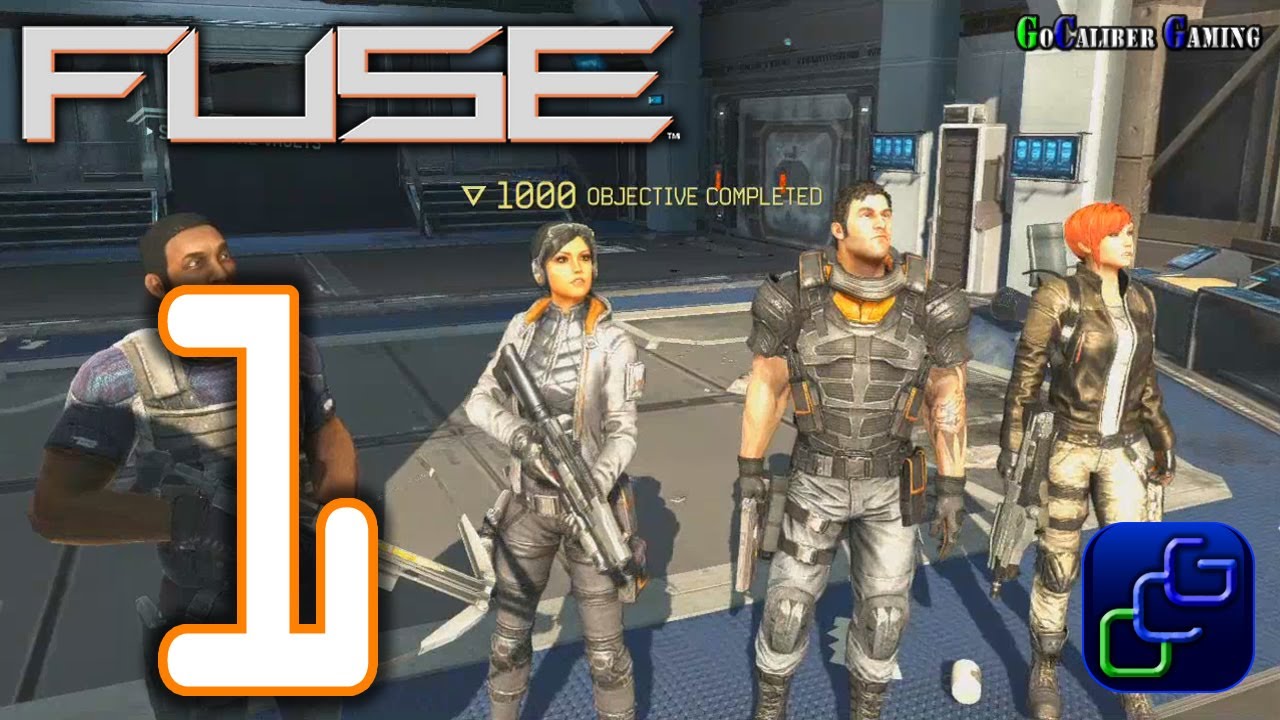 FUSE Walkthrough - Naya Deveraux Gameplay Part 1 - Chapter 1: Hyperion Base (XBOX 360, PS3)