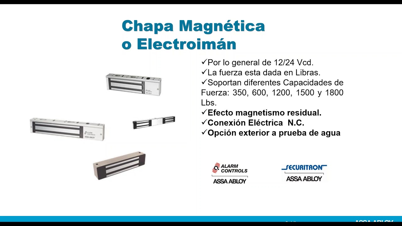 Como instalar  Accesorios Assa Abloy de Alta Gama