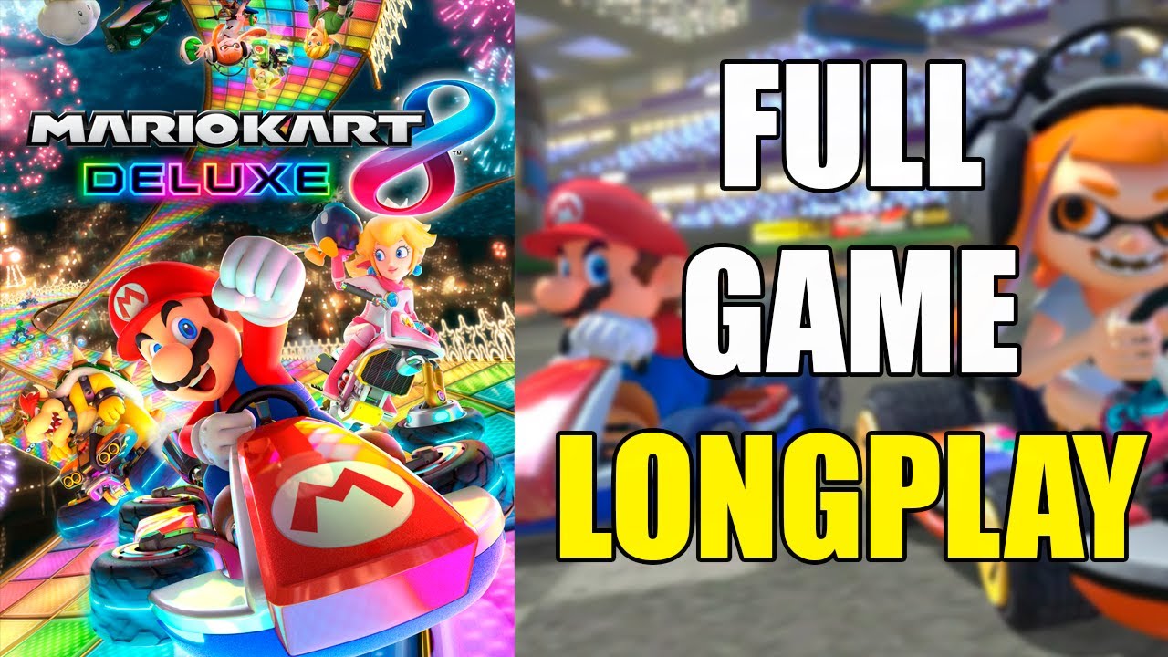 MARIO KART 8 [2 Players] - Wii U Longplay