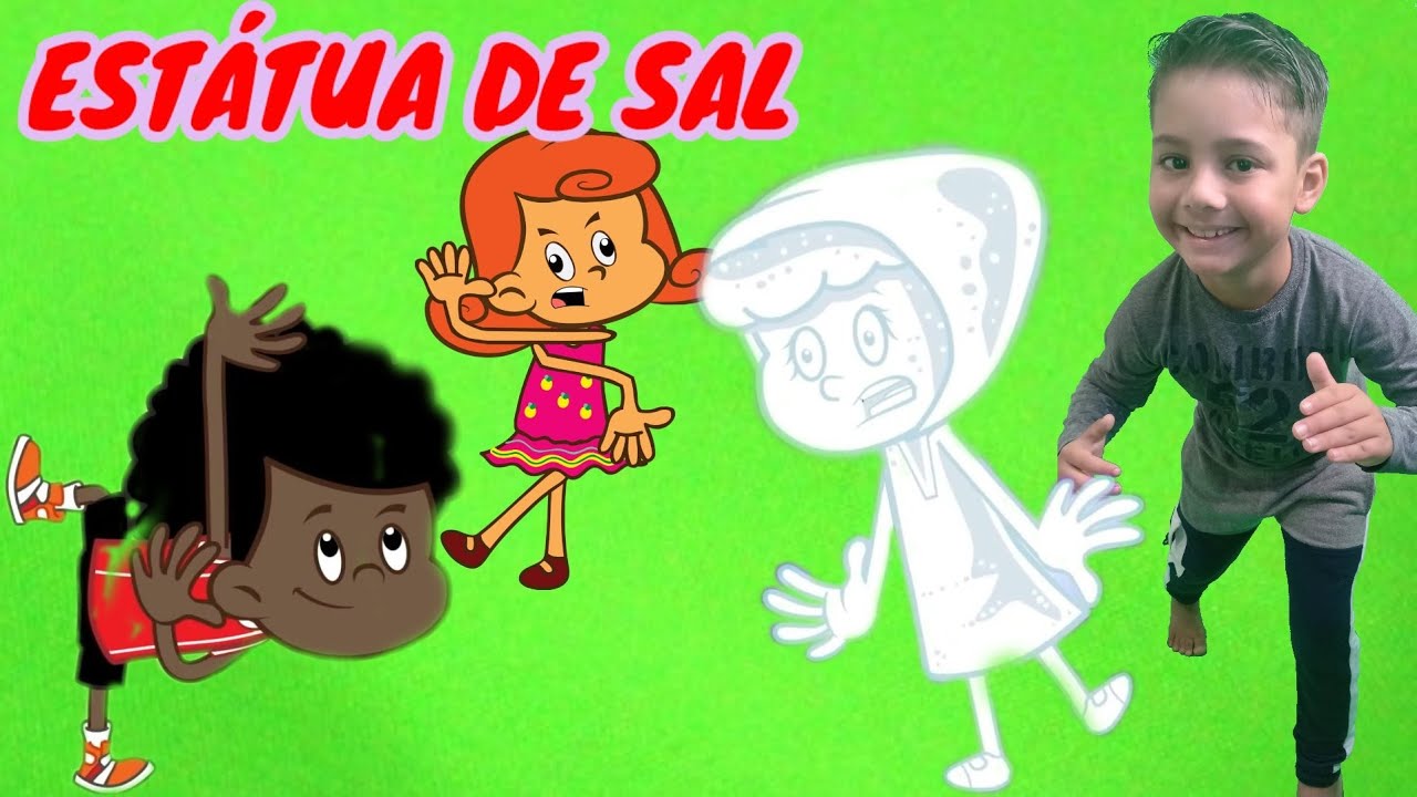 Estátua de sal - 3 palavrinhas - Volume 4  -  libras - Coreografia!