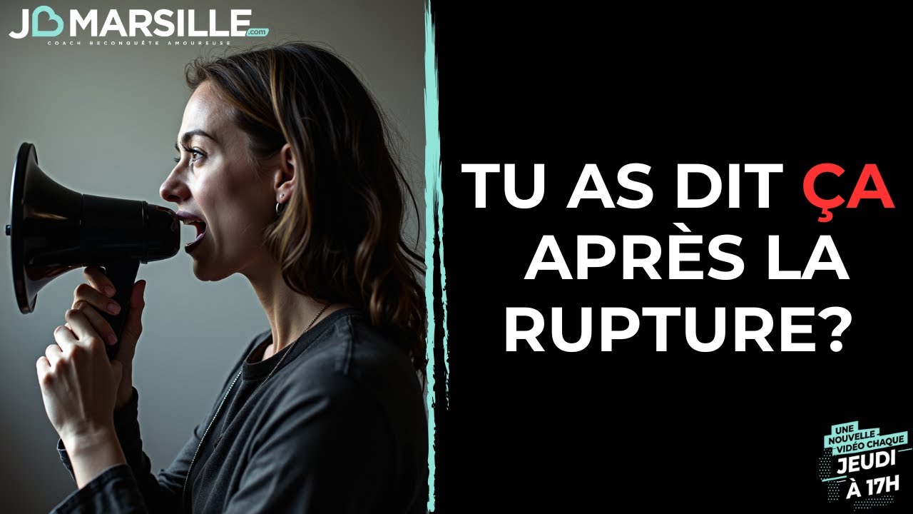 Après la rupture vous avez peut-être dit... (4 choses que vous regrettez)