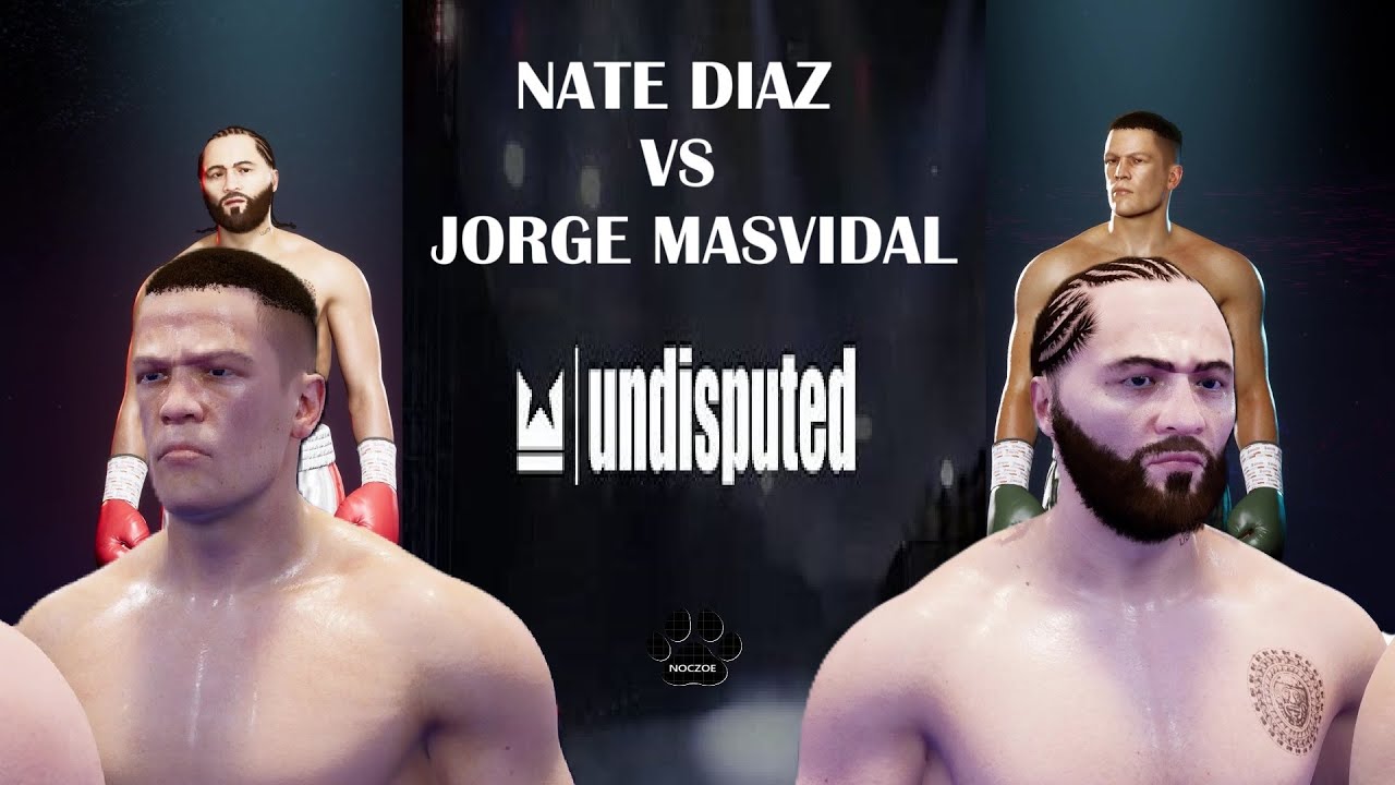 UNDISPUTED BOXING - NATE DIAZ VS JORGE MASVIDAL -BMF!!!!!