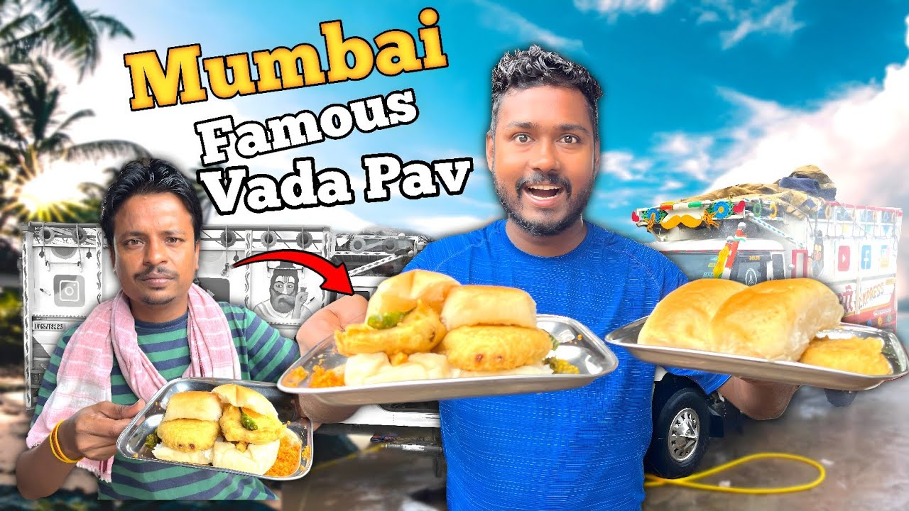 Mumbai Ka Famous Vada Pav 😋 || Cooking With Indian Truck Drivers