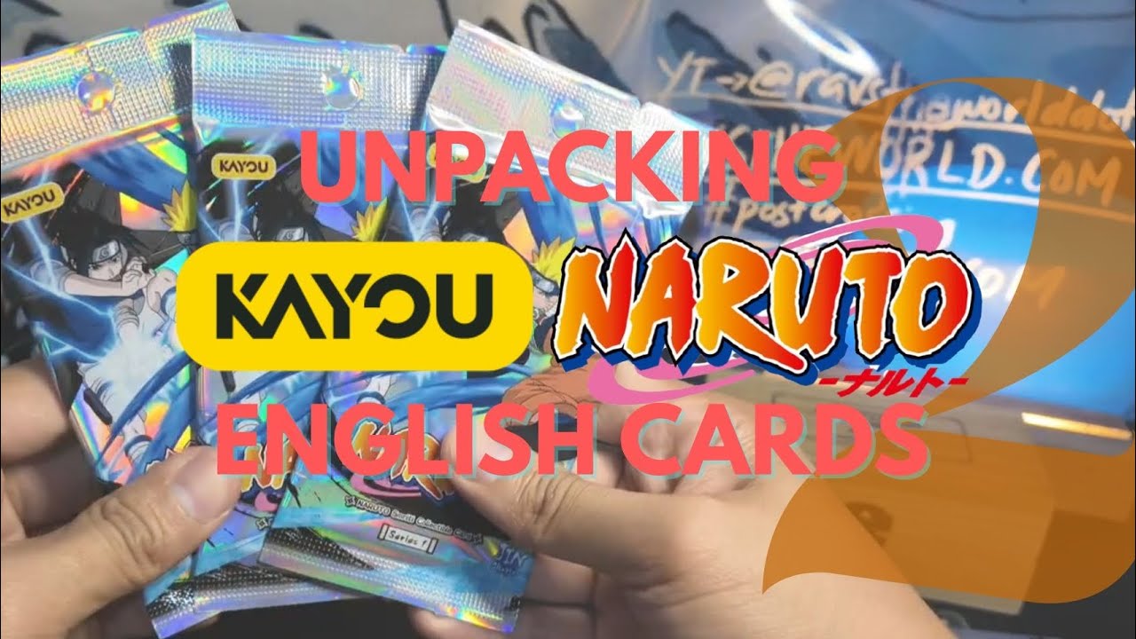 Unpacking Kayou Naruto Jin Chapter Series 1 Packs (2 of 2)