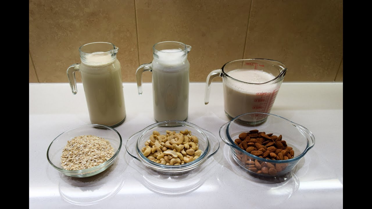 World Plant Milk Day Special - making 3 kinds of plant milks