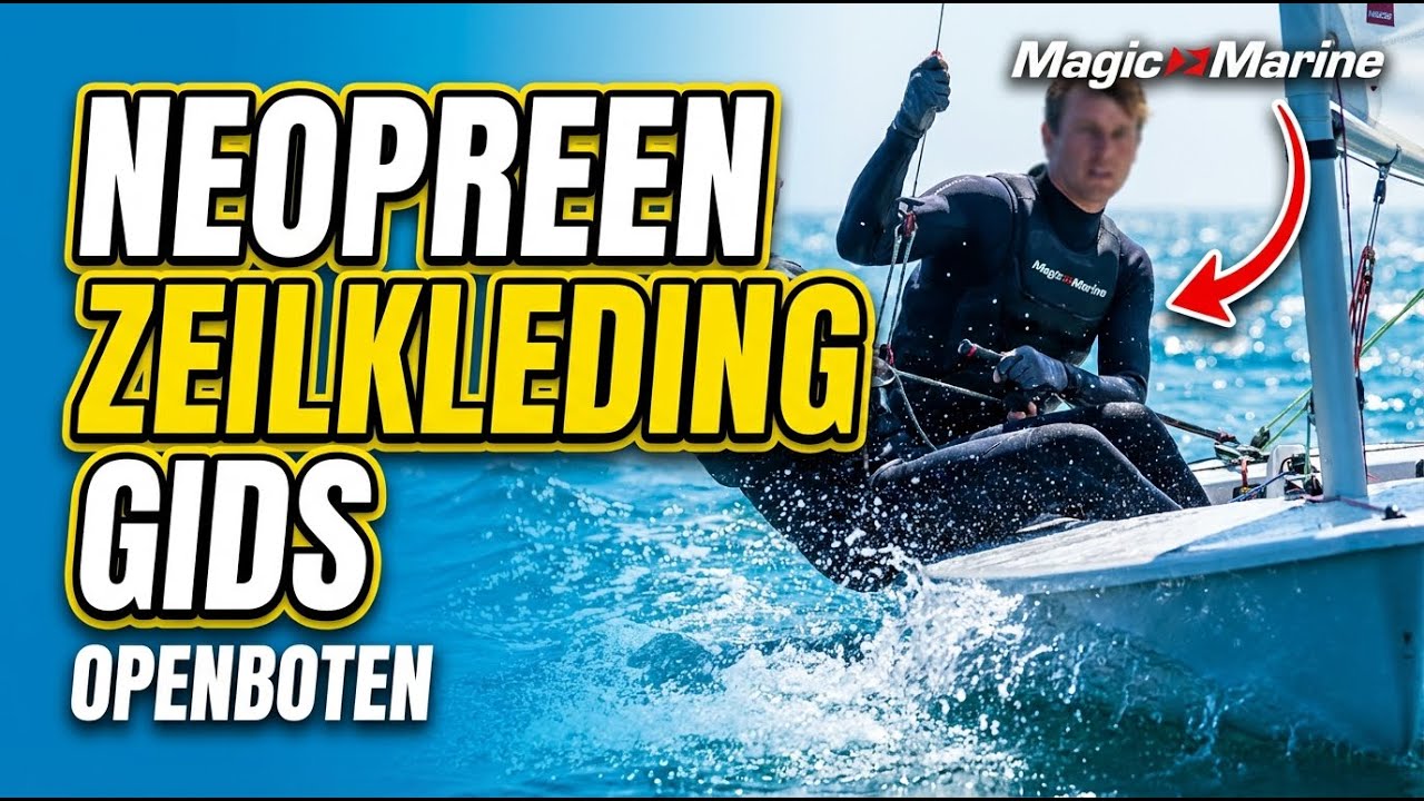 Neopreen zeilkleding voor open boten: een compleet advies van Sailspecials | Magic Marine collectie