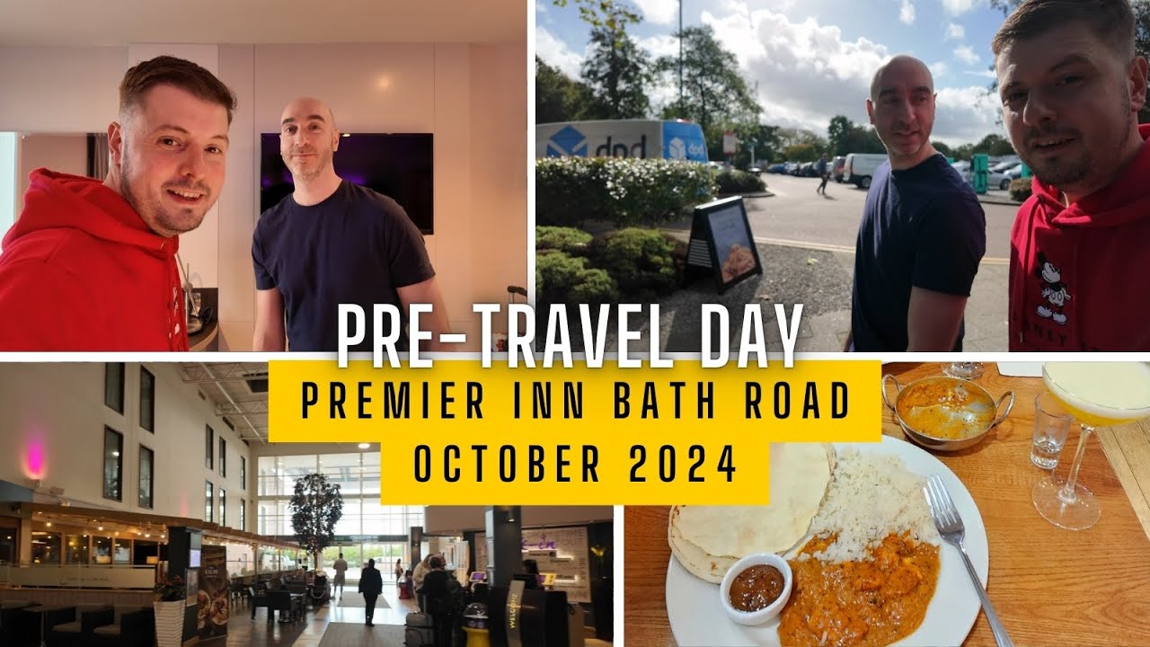 Orlando Pre-Travel Day  | LHR Airport | Premier Inn Bath Road | October 2024