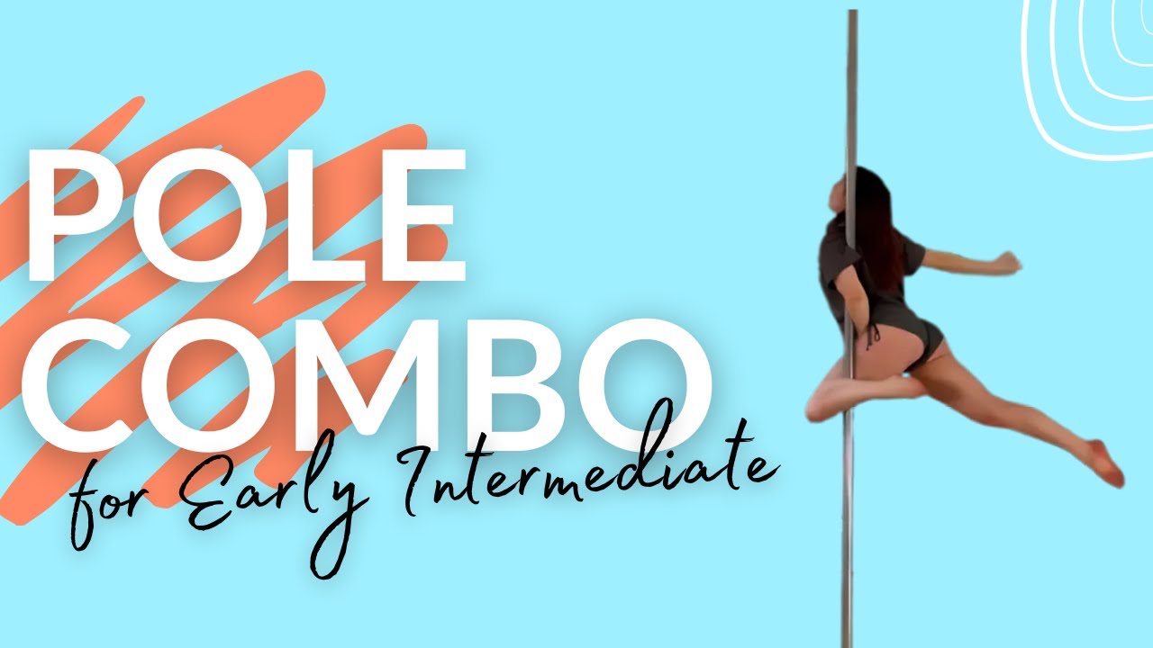 Lerne diese elegante SPINNING POLE COMBO für EARLY INTERMEDIATE | Pole Dance Tutorial