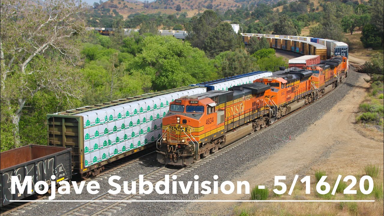 Railfanning the Mojave Subdivision - 5/16/20