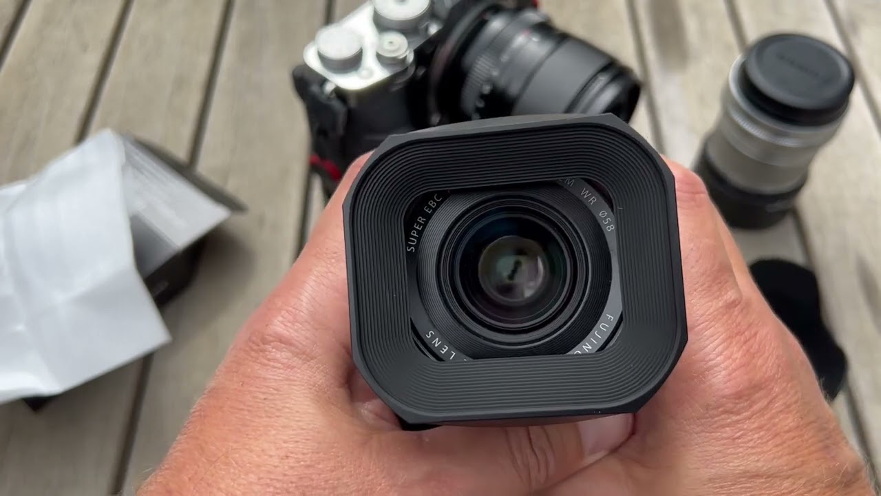 New Fujifilm XF23 & XF33 1 4 Metal Lens Hoods