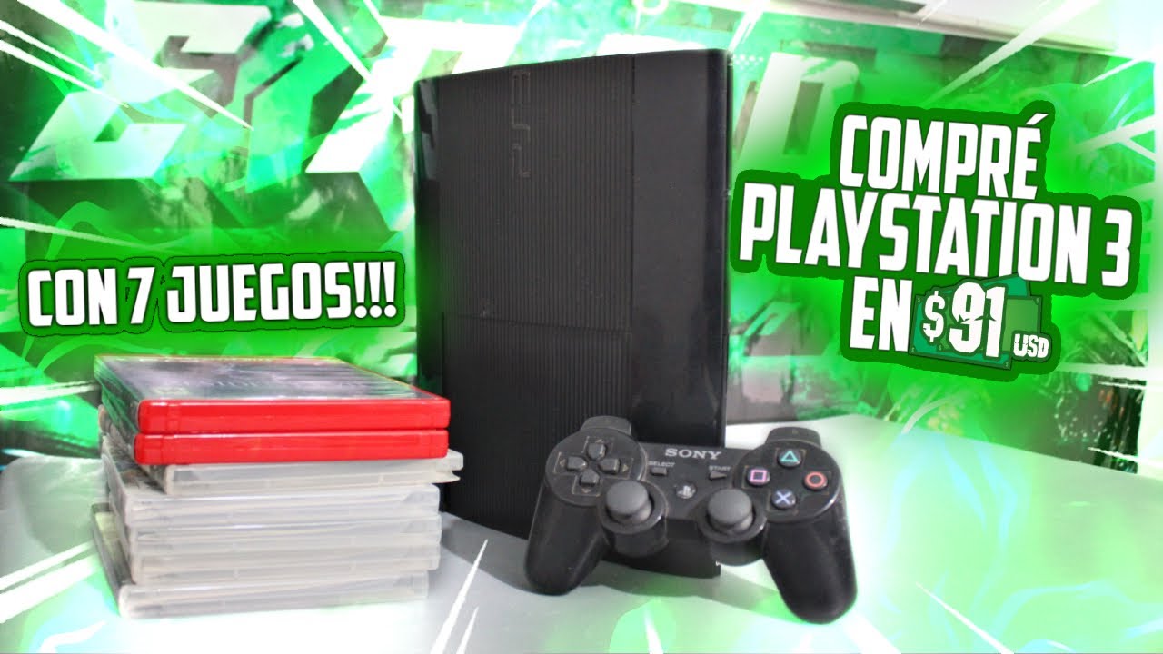 Compré un PS3 con 7 juegos en $91 | Buscando consolas en México $$