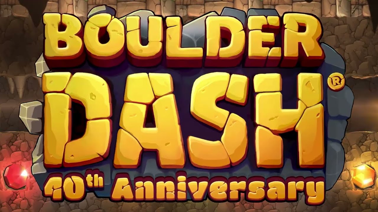 Boulder Dash 40th Anniversary Game Trailer Video English