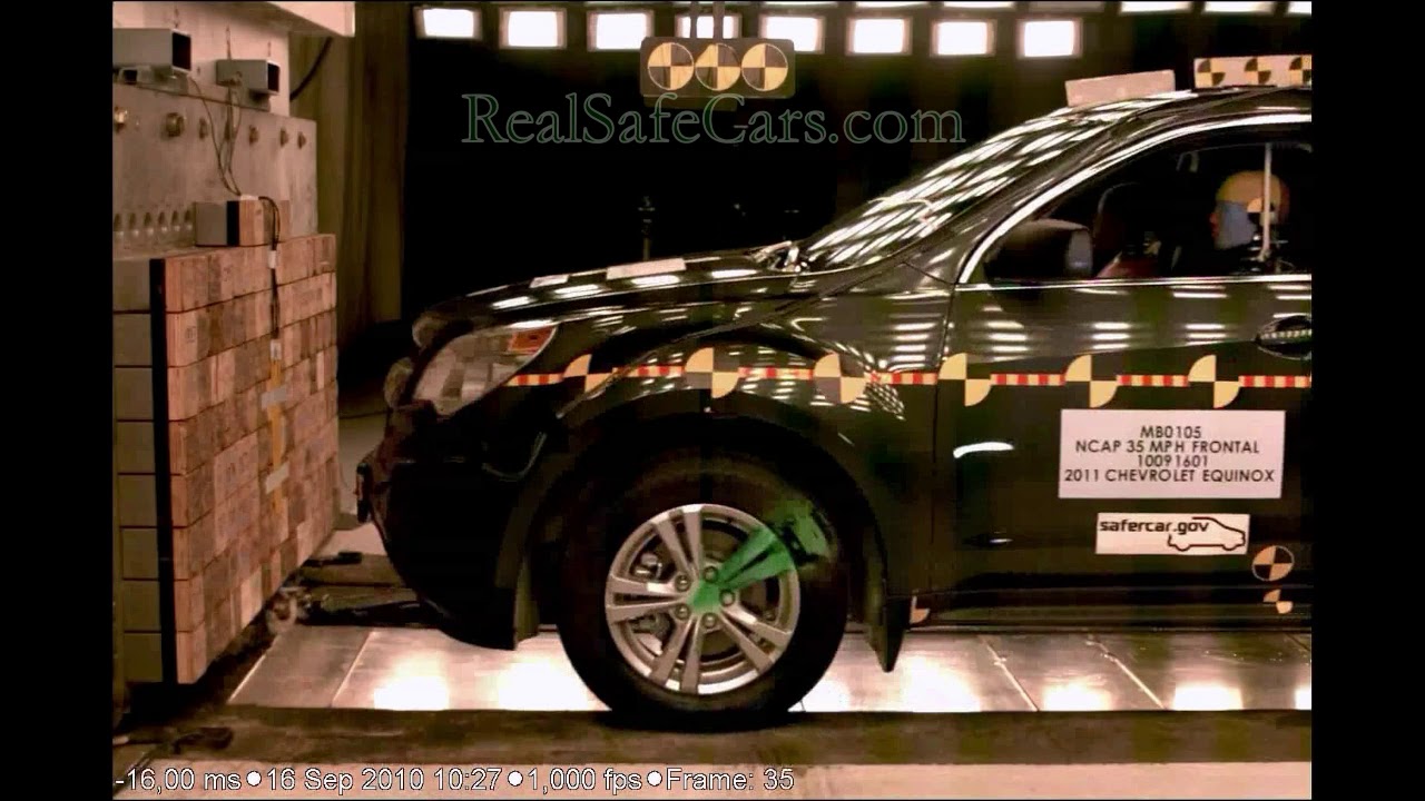 Chevrolet Equinox (2010-2017) Crash Tests (Side-Pole, Front, Side)