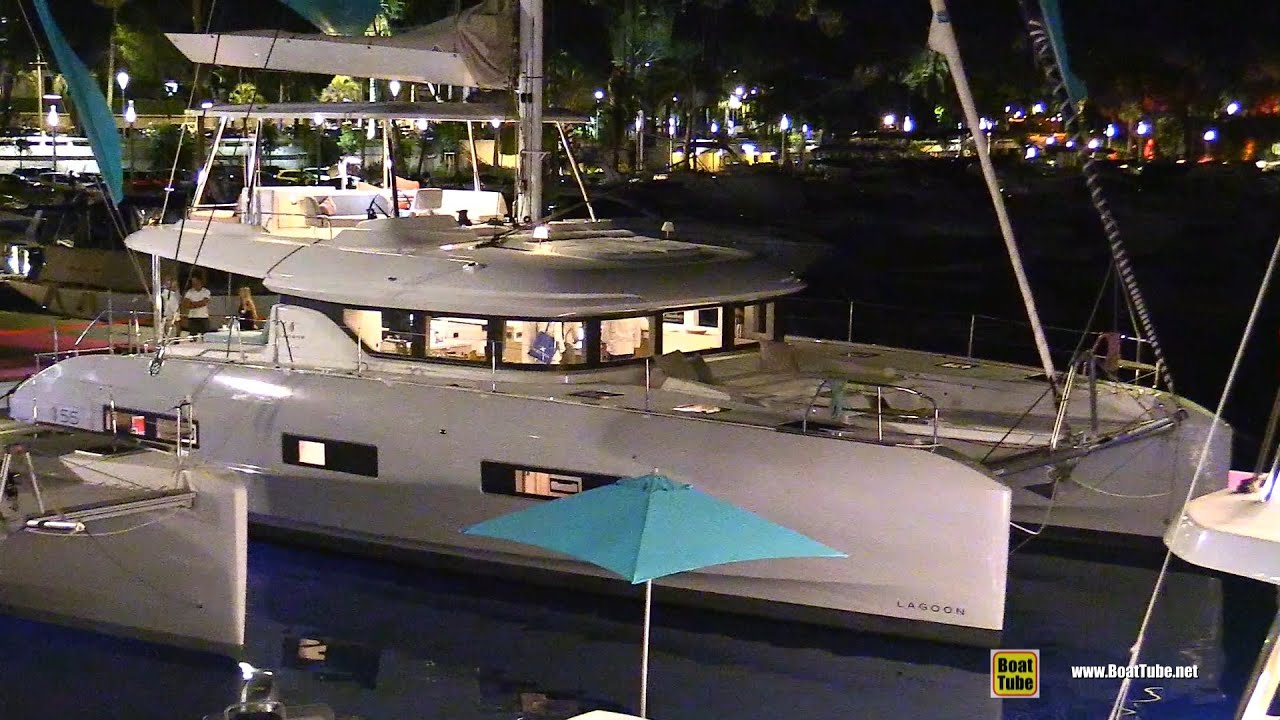 2022 Lagoon 55 Sail Catamaran - Walkaround Tour - 2021 Cannes Yachting Festival