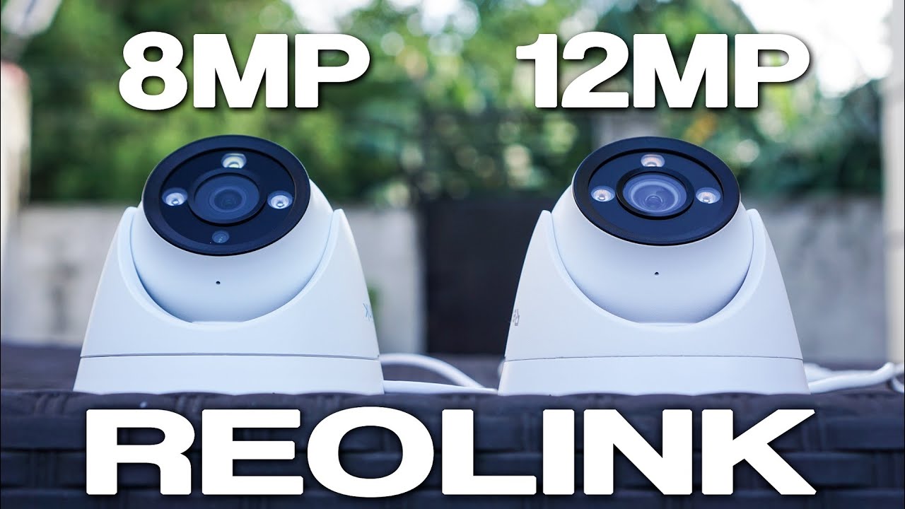 Reolink 8MP против 12MP: какую камеру купить в 2025 году?