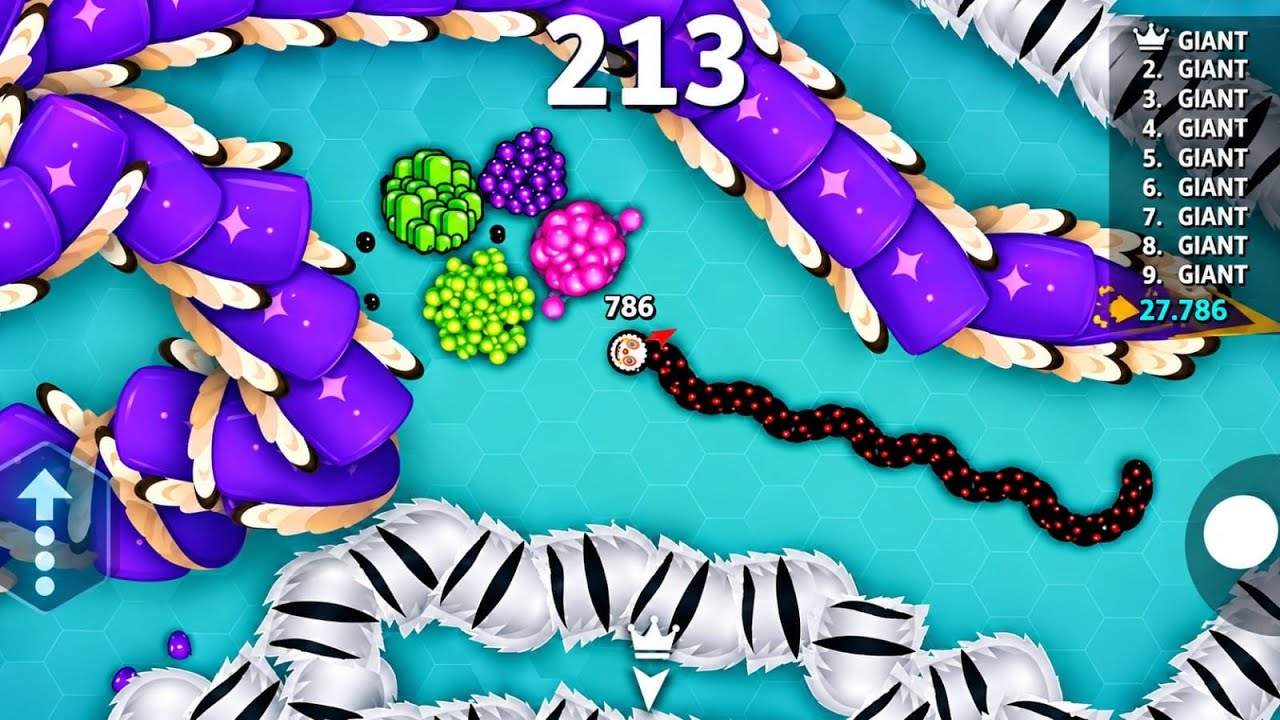 SNAKE IO🐍 GIANT SNAKE IO vS 💀 MONSTER CHARLOTTE  EPIC SNAKE IO 🐍 BEST / FUNNY GAMEPLAY !