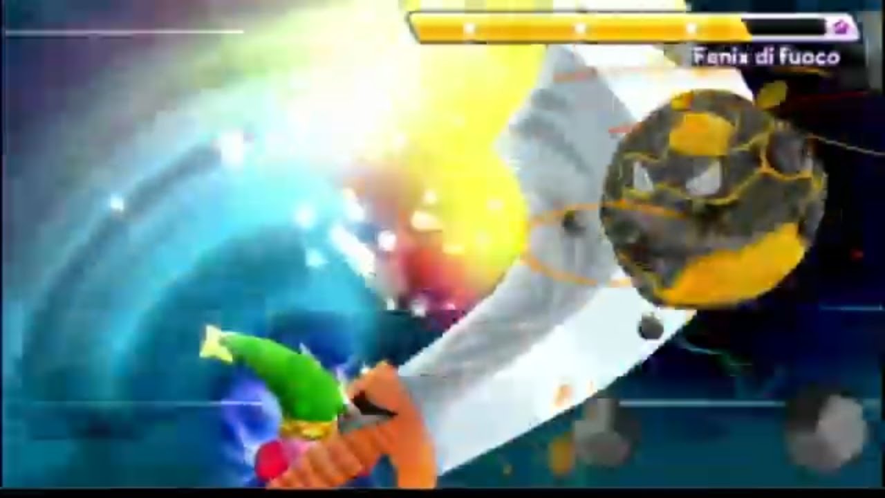 KIRBY SUPER SPADA CONTRO FENIX DI FUOCO FORMATO FAMIGLIA!!