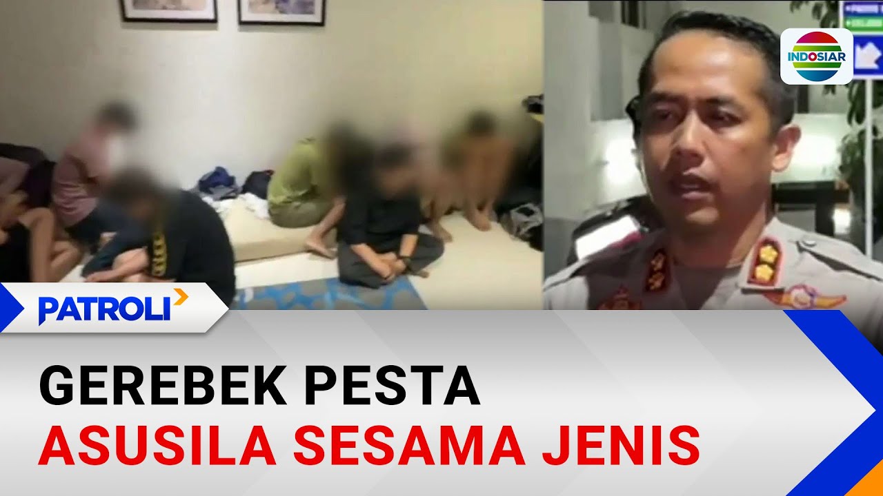 Pesta Asusila Sesama Jenis di Surabaya Digerebek Polisi, 34 Pria Diamankan | Patroli