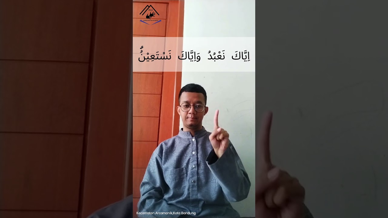 Al-Qur&aacute;n Isyarat-SURAH AL FATIHAH-Metode Tilawah