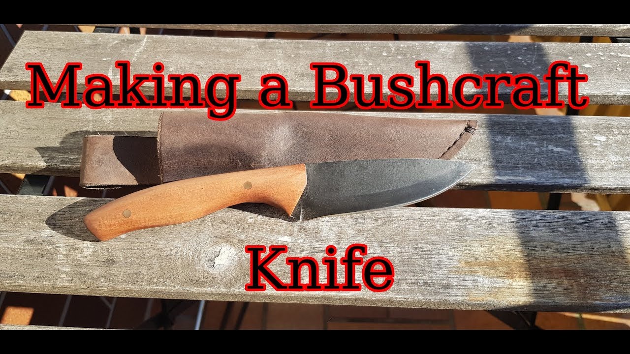 DIY | Knife Making | Making a Bushcrafting Knife | Messerbau