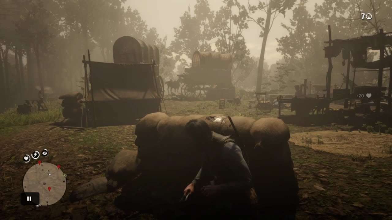 Red Dead Redemption 2 - All 3 Gang Camps of Lemoyne Raiders