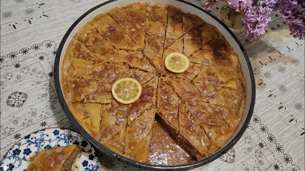 Baklava sa domaćim jufkama, recept