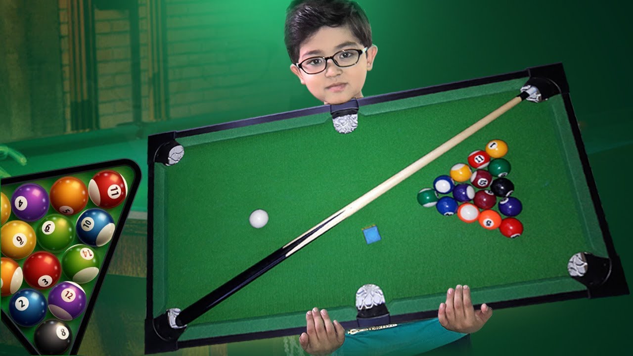 8 Ball Billiard Pool Cue Accessory and Play Game Match